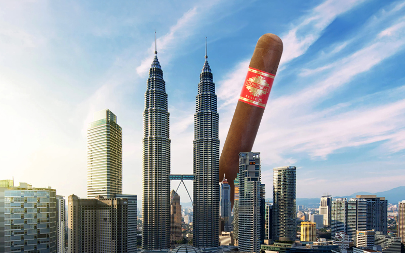 CONDEGA CIGARS BEGINS SELLING IN MALAYSIA