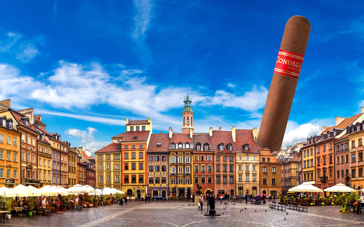 CONDEGA CIGARS TRAVELS ALL THE WAY TO POLAND