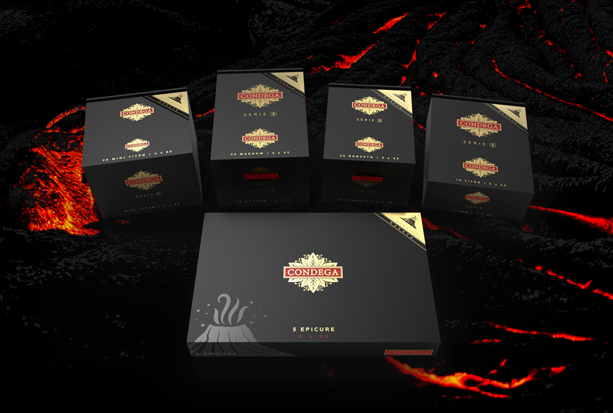 CONDEGA MASAYA CONDEGA CIGARS LIMITED EDITION VOLCANO BOXES