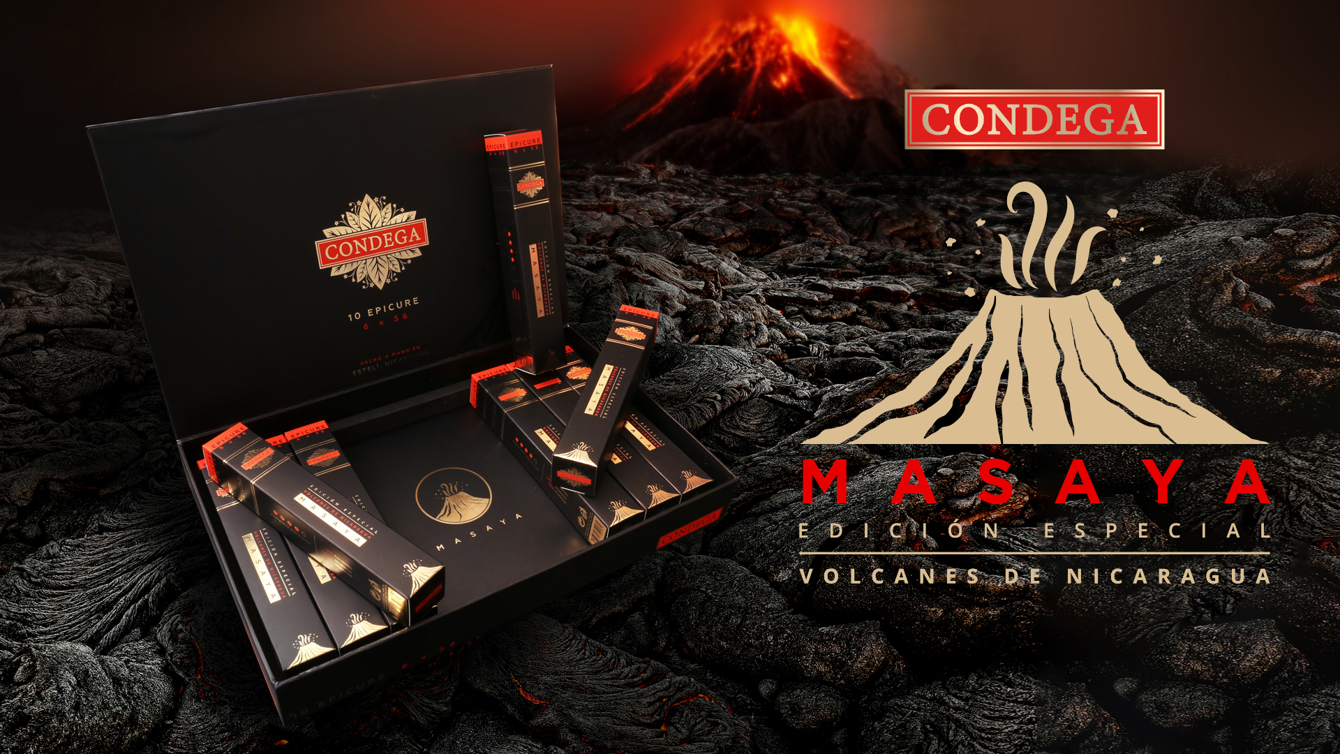 CONDEGA VOLCAN CERRO NEGRO logo